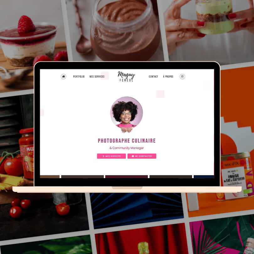 Site portfolio de Maguy Féréol (photographe culinaire)